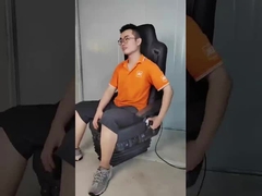 PU 가죽 버스 운전석 검은 공기 서스펜션 좌석 A800 고급 조정