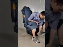 커스터마이징 할 수 있는 공기 서스펜션 트럭 좌석 가죽 공기 운전자 좌석