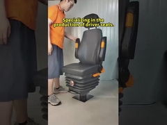 남성 트럭 운전자 좌석 M801 기계식 서스펜션 좌석 PU 가죽