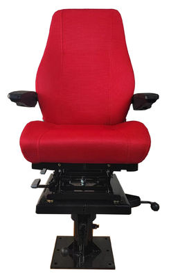주문 360 회전 열차 운전자 좌석 빨간 정적 좌석 S802 조절식 좌석 online manufacture