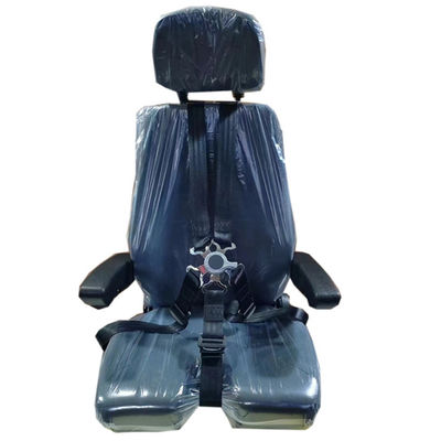 주문 가죽 비행기 시뮬레이터 의자 비행 시뮬레이터용 검은 모션 좌석 online manufacture