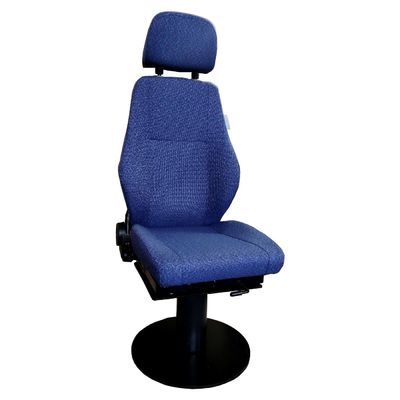 주문 크루즈 기계식 서스펜션 좌석 오버헤드 크레인 좌석 파란색 가죽 online manufacture